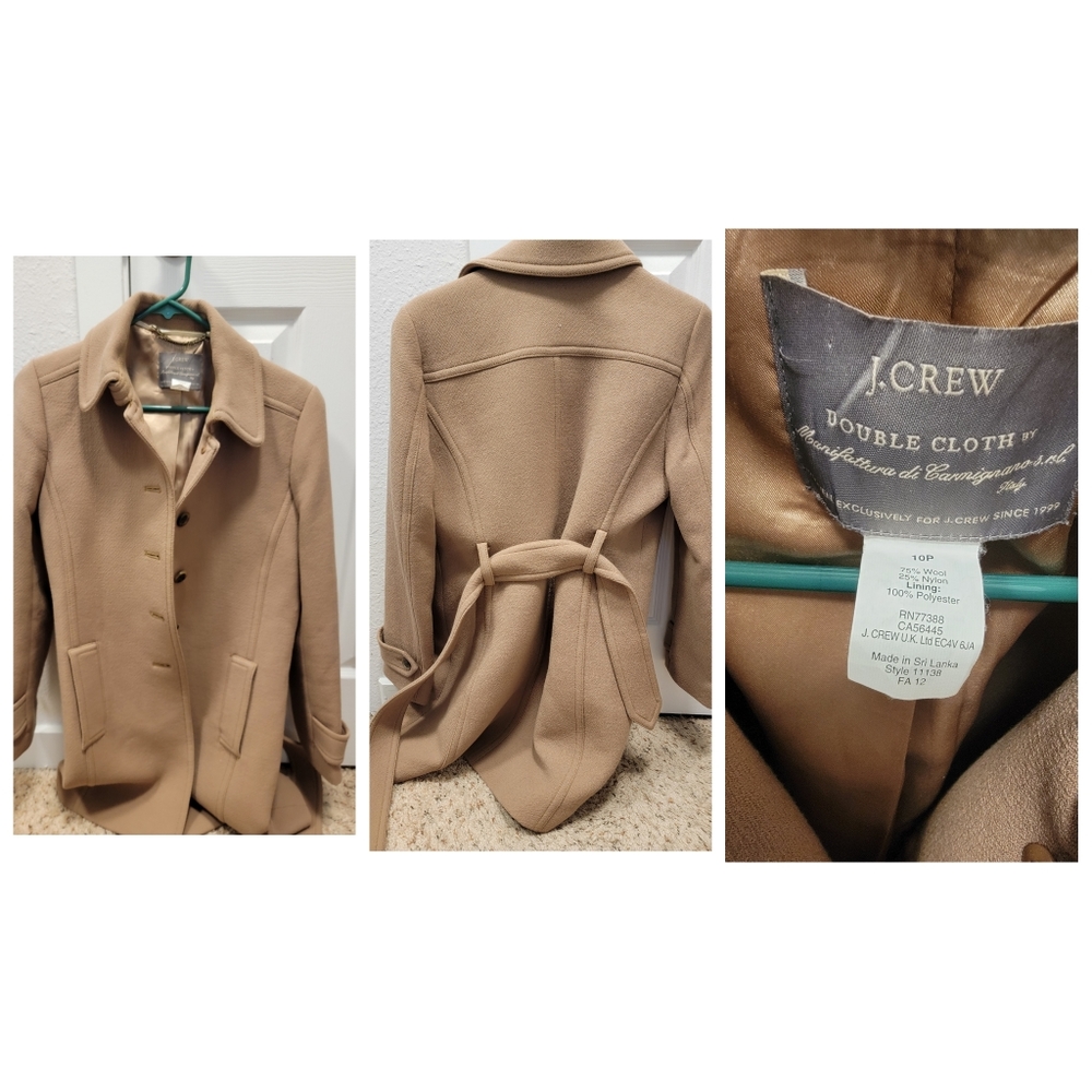 J crew trench coat